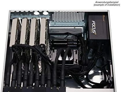 Alphacool ES 4U – 19" – ServerRack – paruoštas aušinimui vandeniu
