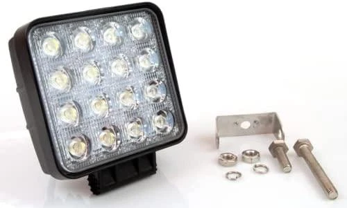 Amio LED Darbinė lempa AWL05 EMC, 108x108 mm 48W FLAT 9-60V