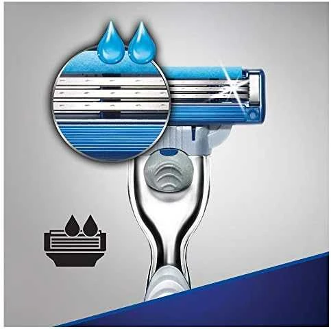 Gillette Mach3 Turbo Skustuvo Galvutės Vyrams, 12 Vnt.