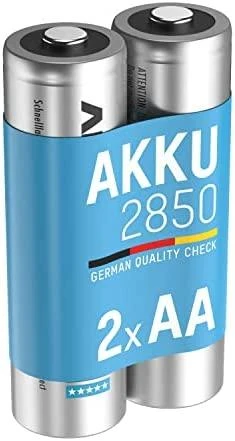 Ansmann NiMH 2850 mAh AA 2 vnt. pakuotė
