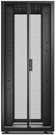 APC EASY RACK 800mm/42U/1000mm SU STOGU,ŠONINIU PLOKŠTU,RATURIAIS,KOJĖJAIS IR 4 KRONKLIAIS, BE APAČIO, Juodas