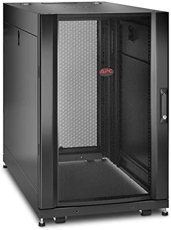 APC NETSHELTER SX 18U SERVER RACK ENCLOSURE 600MM X 1070MM W/ SIDES Juodas