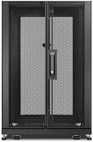 APC NETSHELTER SX 18U SERVER RACK ENCLOSURE 600MM X 1070MM W/ SIDES Juodas
