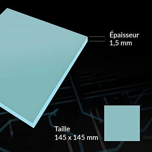 Termo padas ARCTIC, 145x145x1,5mm