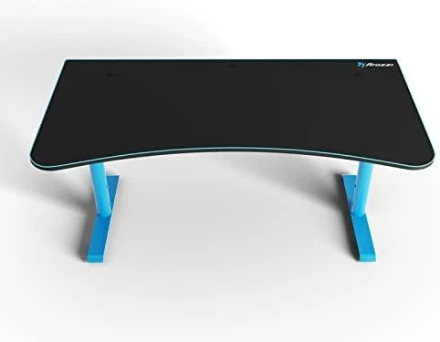Žaidimų stalas Arozzi Arena Gaming Desk, Reguliuojamo aukščio 710-810mm, Mėlynas
