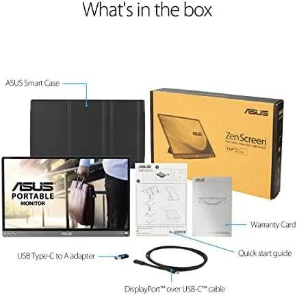 Monitorius ASUS ZenScreen MB16ACE, 15.6", 1920x1080, 60Hz, IPS, 5ms