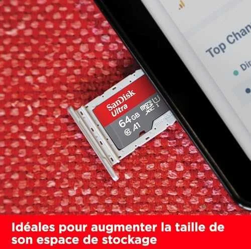 Oem 64GB 100Mb/s Micro SD atminties kortelė SanDisk Ultra 667x
