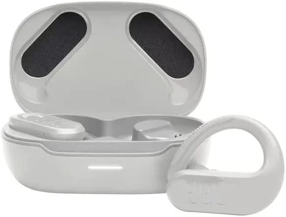 JBL belaidės ausinės Endurance Peak 3, Baltos spalvos