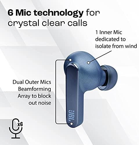 Belaidės ausinės JBL Live Pro 2 TWS, Mėlynos spalvos