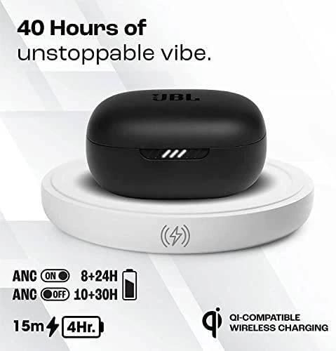 Belaidės ausinės JBL Live Pro 2 TWS, Juodos