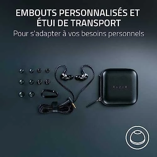 Razer Moray ausinės, Juodos