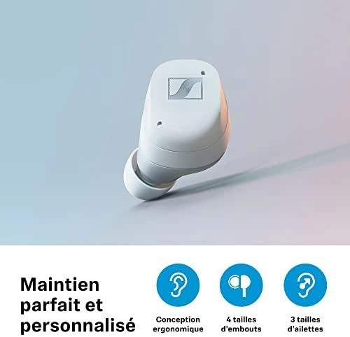 Ausinės Sennheiser Momentum True Belaidės 3 – juodos spalvos