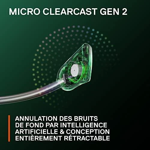 Belaidės ausinės su mikrofonu SteelSeries Arctis Nova 7X Over-Ear, Juodos/Žalios spalvos