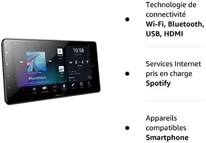 Automagnetola „Pioneer 2DIN CarPlay“, „Android Auto“.