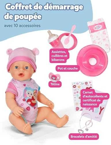 Zapf BABY born lėlė Emma 836392
