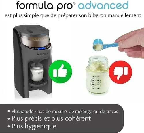 Pieno mišinio ruošimo aparatas Baby Brezza Formula Pro Advanced, Juodos spalvos