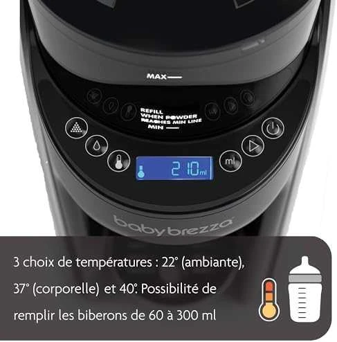 Pieno mišinio ruošimo aparatas Baby Brezza Formula Pro Advanced, Juodos spalvos