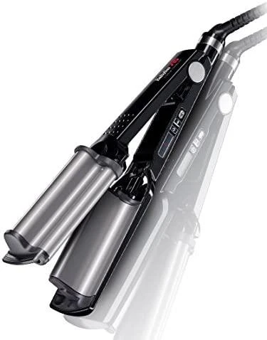 Trigubos plaukų bangavimo žnyplės BaByliss PRO BAB2469TTE su jonų technologija