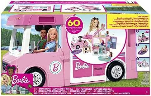Mattel Barbės kemperis 3 in 1