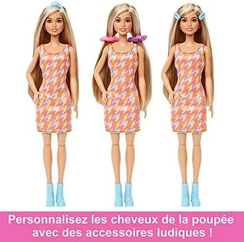 Barbie lėlė su žaidimų rinkiniu HKV00