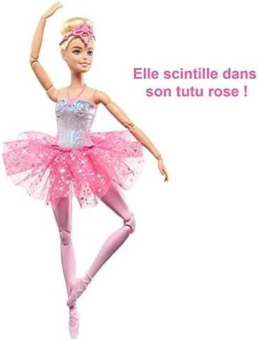 Lėlė Barbie Dreamtopia balerina su švieselėmis