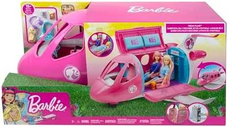 Mattel LĖLĖS BARBĖS LĖKTUVAS DREAMPLANE SU LĖLĖ