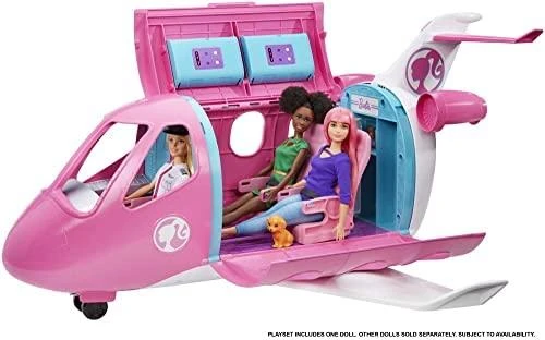 Mattel LĖLĖS BARBĖS LĖKTUVAS DREAMPLANE SU LĖLĖ