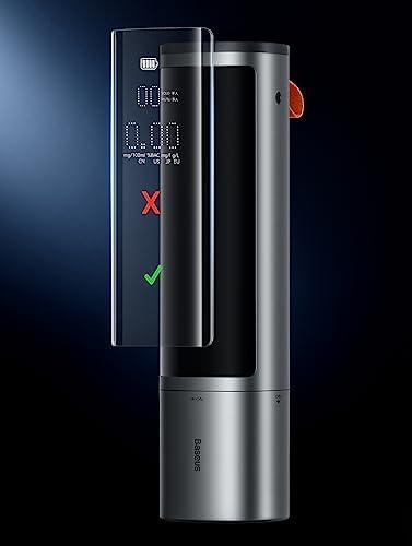 Baseus SafeJourney Pro elektroninis alkotesteris bekontaktis (pilkas)