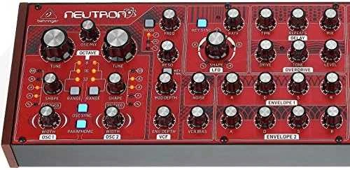 Behringer NEUTRON analoginis sintezatorius, raudonas