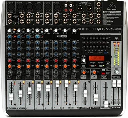 Garso Pultas - Behringer QX1222USB 16 Kanalų