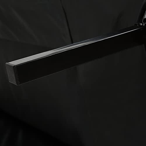Beliani Trivietė išskleidžiama sofa BRISTOL tamsiai mėlyna