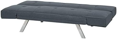 Beliani Trivietė išskleidžiama sofa BRISTOL tamsiai mėlyna
