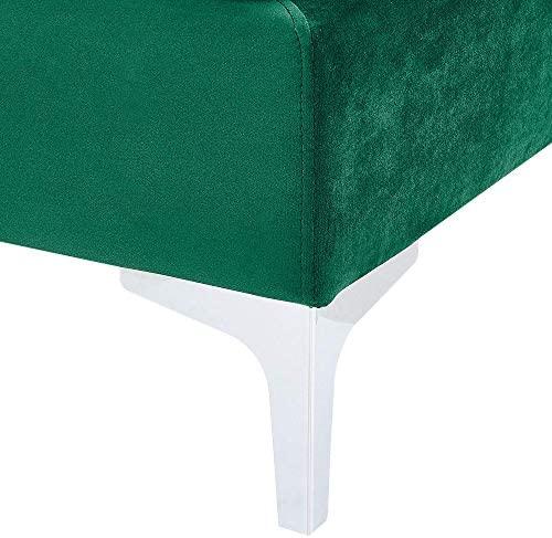 Sofa Beliani 1 vietos modulis EVJA žalias veliūras