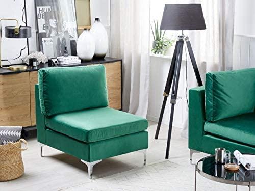 Sofa Beliani 1 vietos modulis EVJA žalias veliūras