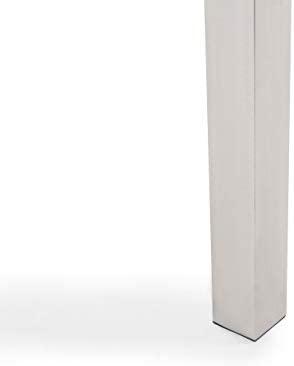 Beliani Sodo stalas GROSSETO 180 cm 90 cm poliruotas granitas juodas