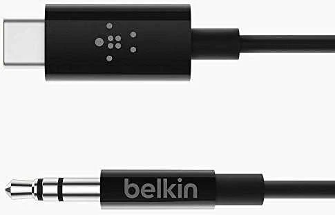 Belkin USB-C iki 3,5 mm garso kabelis, 0,9 m F7U079bt03-BLK