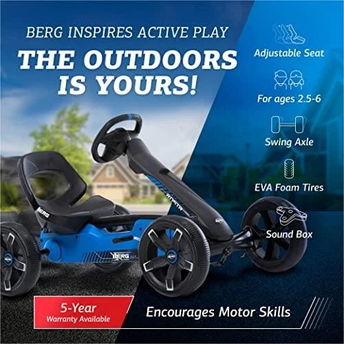 Mašinėlė vaikams BERG Reppy Roadster
