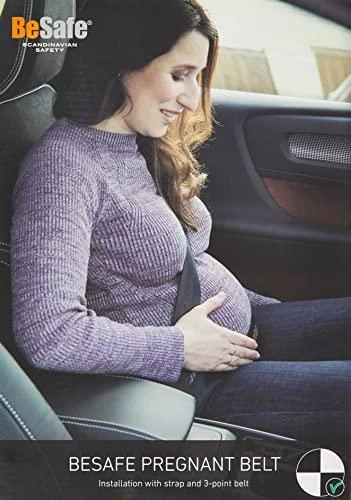 Besafe saugus automobilio saugos diržo adapteris nėščioms moterims