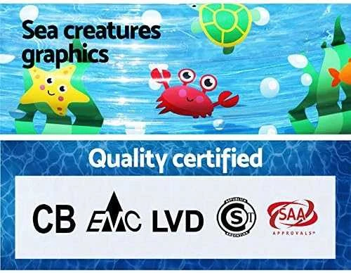 Bestway® vaikiškas pripučiamas baseinas Deep Dive Ø 183 x 33 cm, apvalus