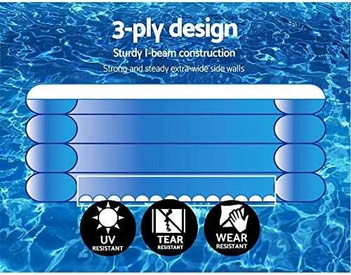 Bestway® vaikiškas pripučiamas baseinas Deep Dive Ø 183 x 33 cm, apvalus