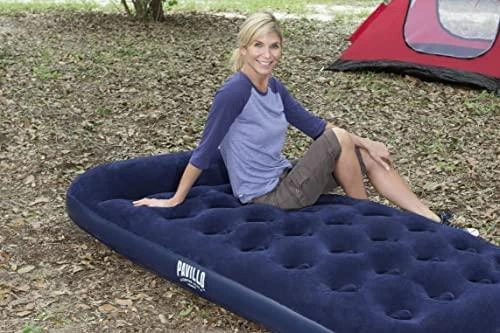 Bestway Pripučiamas vienvietis čiužinys su įmontuota kojine pompa ir pagalve 185x99x28cm 67224
