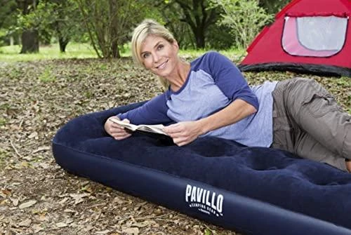 Bestway Pripučiamas vienvietis čiužinys su įmontuota kojine pompa ir pagalve 185x99x28cm 67224