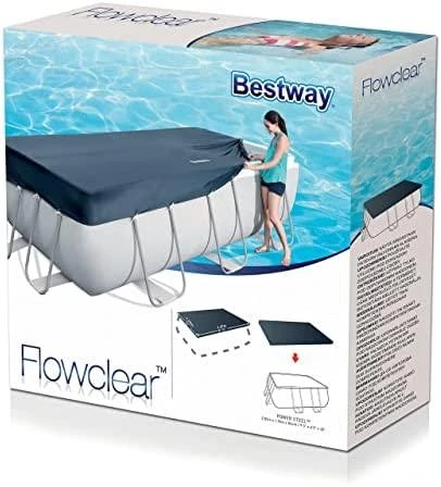 Bestway baseino uždangalo pakuotė 282x196 cm