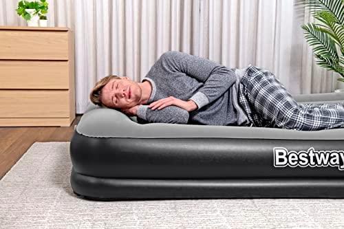 Pripučiamas čiužinys Bestway 67725 Tritech Queen 203x152x36 cm, su integruota pompa