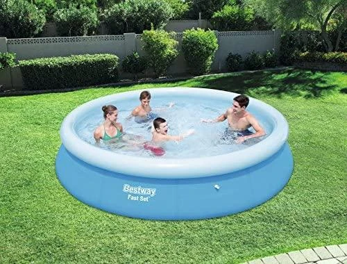 Bestway Fast Set 57273 antžeminis baseinas Pripučiamas baseinas Apskritas 5377 L Mėlyna