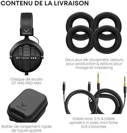 Ausinės - Beyerdynamic DT 1990 PRO MK II 30 Ohm
