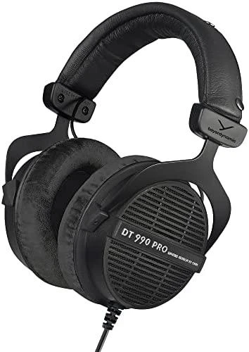 Beyerdynamic DT 990 Pro Limited Edition, atviro tipo profesionalios ausinės, Juodos