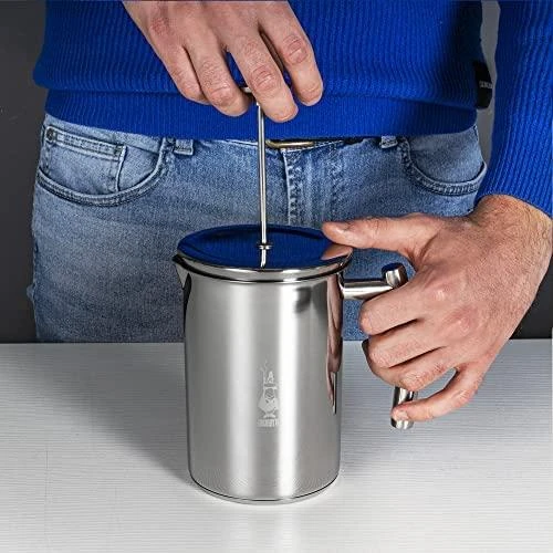 Pieno Plakiklis - Bialetti Cappuccinatore Acciaio 330 ml