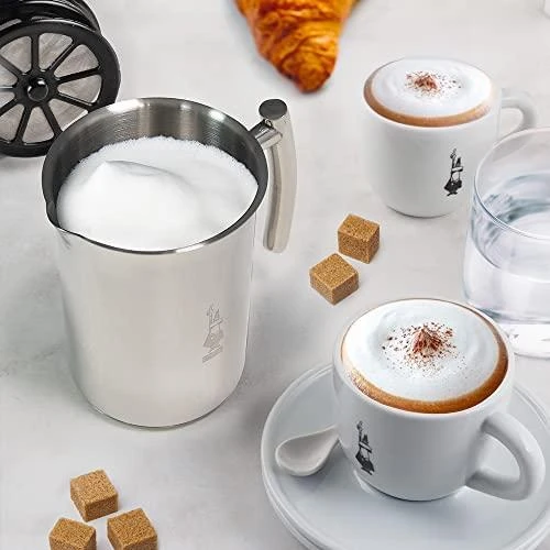 Pieno Plakiklis - Bialetti Cappuccinatore Acciaio 330 ml