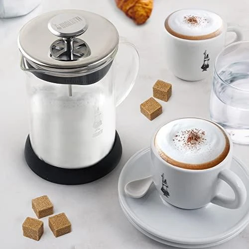 Plakiklis Pieno Plaktuvas - Bialetti Cappuccinatore Vetro 6tz 330ml